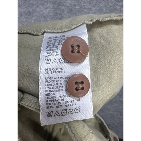 Tommy Bahama Mens Beige Button-Closure Casual Shorts Size 40 - Picture 9 of 9